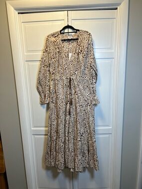 dolan maxi dress Mud Pie Dolan Maxi Dress, Tan, Small at Amazon Women's Clothing store
